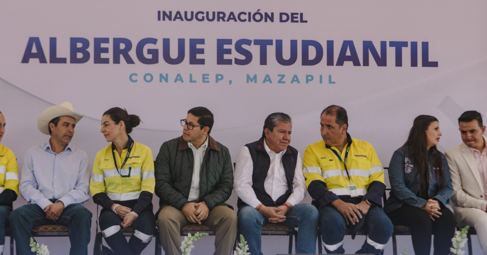 Newmont Peñasquito entrega albergue para 80 estudiantes del Conalep Mazapil