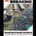 F1 cancela GP de Baréin y Arabia Saudita por conflicto en Medio Oriente