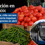 Inflación en México: jitomate, chile serrano y transporte impulsan alza de precios en abril