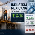 Construcción rescata a la industria mexicana pese a caída de 18.4% en inversión pública