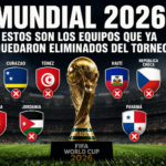 ¿Qué equipos ya quedaron eliminados del Mundial 2026?