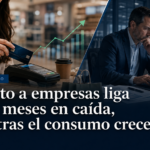 Crédito a empresas liga cinco meses en caída, mientras el financiamiento al consumo crece 7%: BBVA