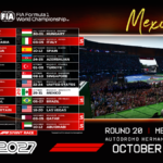 México GP 2027: cuándo es, fechas y calendario de Fórmula 1