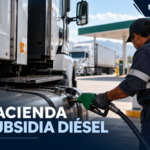 Hacienda absorbe 100% del IEPS al diésel y subsidia 8.55 pesos por litro