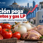 Inflación en México: jitomate, cebolla, gas LP y educación, entre lo que más se encareció