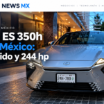 Lexus ES 350h llega a México: lujo, tecnología híbrida y 244 caballos de fuerza